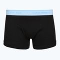 Boxeri Calvin Klein LV00NB1897 Trunk 5 perechi of black bodies with black/misty grey/purple 2
