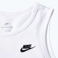 Tank top pentru bărbați Nike Sportswear Club TT white/black 3