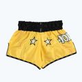 Pantaloni scurți de antrenament pentru bărbați YOKKAO Primate CarbonFit yellow 2