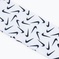 Bandă de cap Nike Fury 3.0 imprimat alb N1003619-101 3