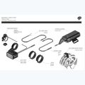 Lampă de bicicletă față Knog Blinder X 1800 + bateria 10000mAh czarny 7