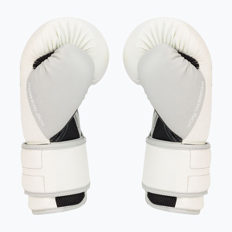 Mănuși de box pentru bărbați EVERLAST Powerlock Pu, alb, EV2200 WHT-10 oz. 4