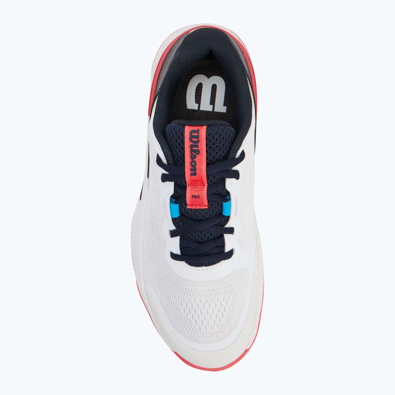 Pantofi de tenis pentru femei Wilson Intrigue Pro W alb/ navy blazer/ dubarry 5