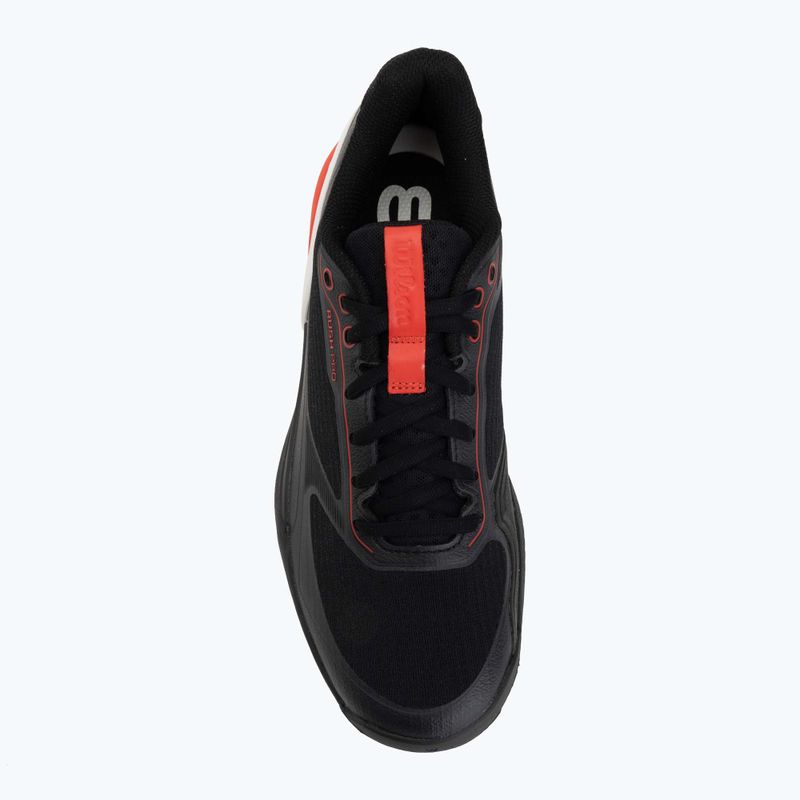 Încălțăminte de tenis pentru bărbați Wilson Rush Pro 5 black/infrared/white 5