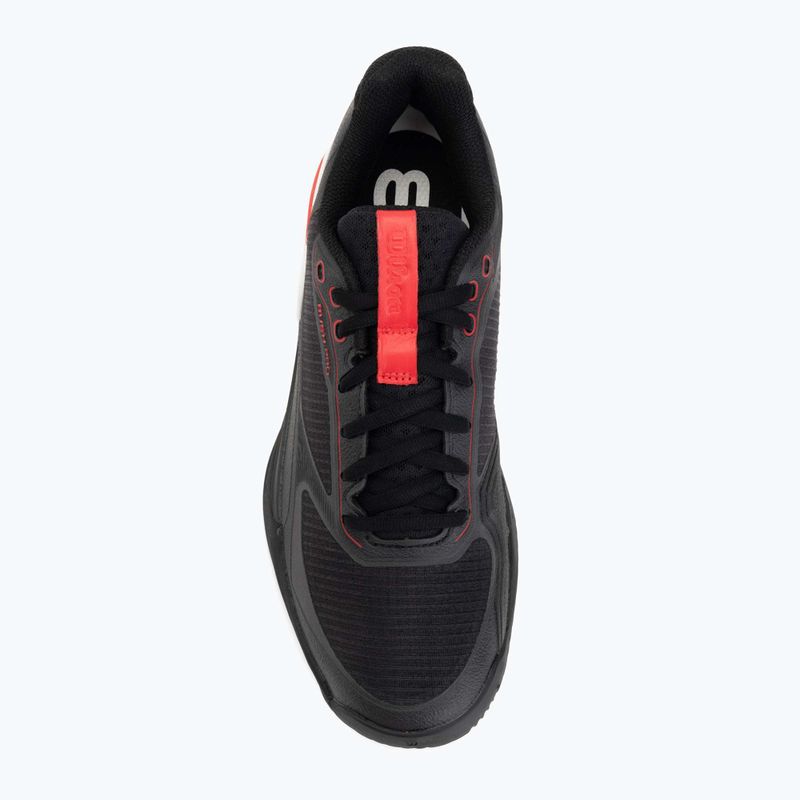 Încălțăminte de tenis pentru bărbați Wilson Rush Pro 5 Clay black/infrared/white 5