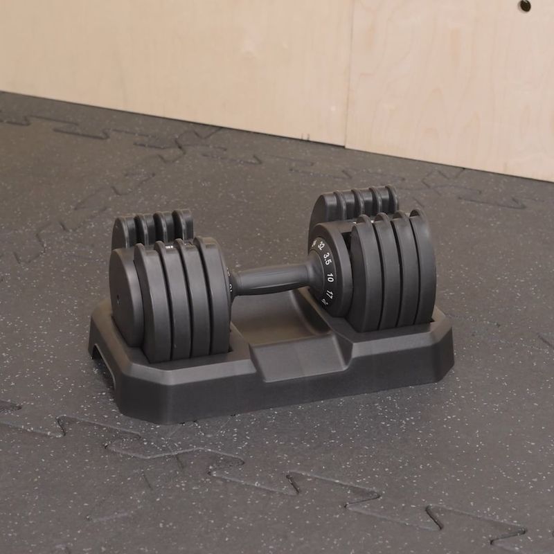 Halteră reglabilă TREXO TXO-B4W005 32 kg negru 12