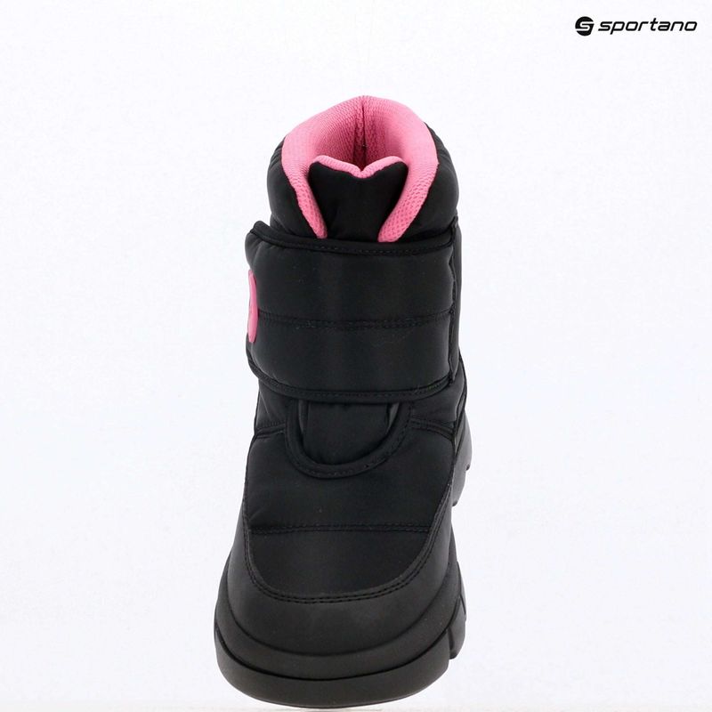 Ghete de zăpadă pentru copii Geox Willaboom ABX black / fuchsia 9