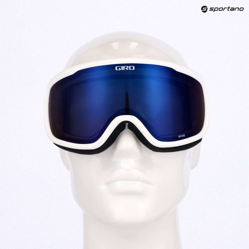 Ochelari de schi pentru femei Giro Moxie white & grey chute/ cobalt/ yellow 7