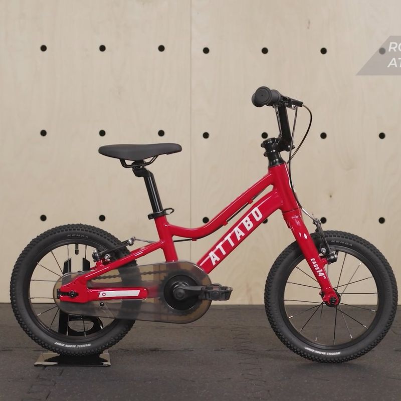 Bicicleta pentru copii ATTABO EASE 16" roșu 18