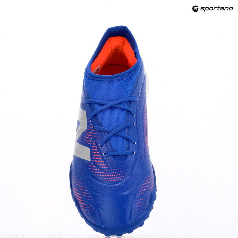 Ghete de fotbal pentru copii New Balance Tekela Team Low JR TF albastru 9