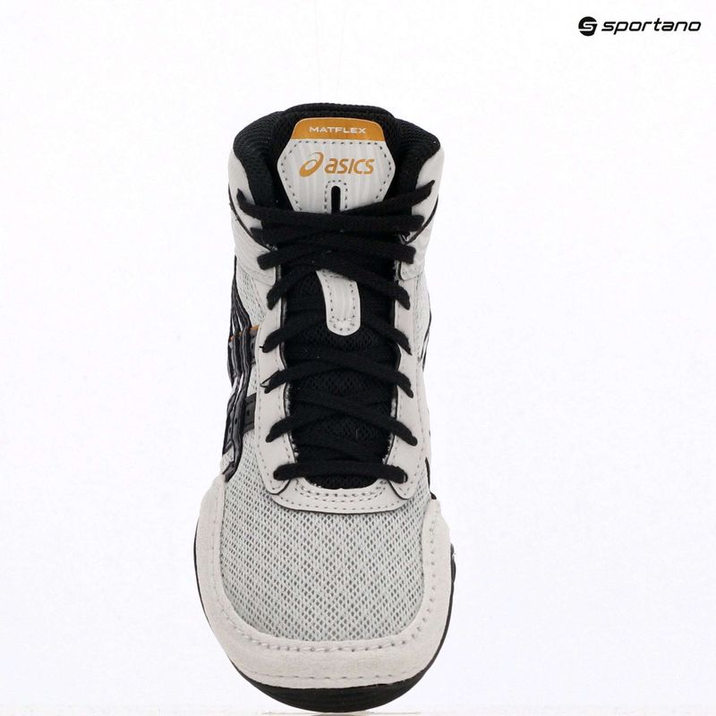 Încălțăminte de wrestling pentru copii ASICS Matflex 7 GS concrete/black 10