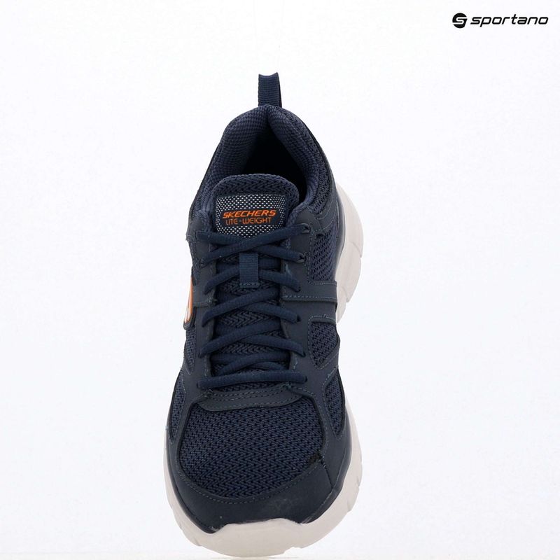 Pantofi bărbați SKECHERS Burns Agoura navy/orange 9