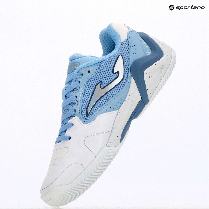Încălțăminte de tenis pentru femei Joma Set Lady C white/royal 11