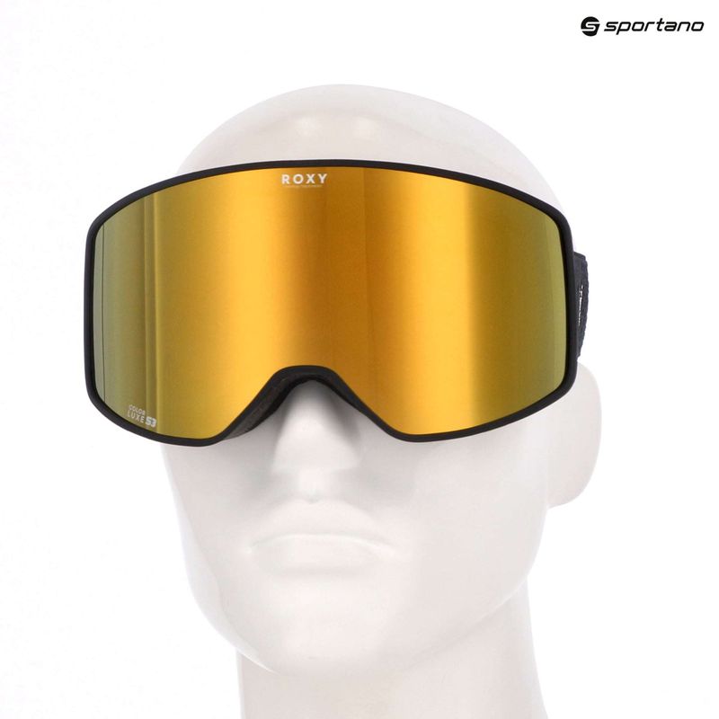 Ochelari de snowboard pentru femei ROXY Storm W black/clux ml pink gold 10