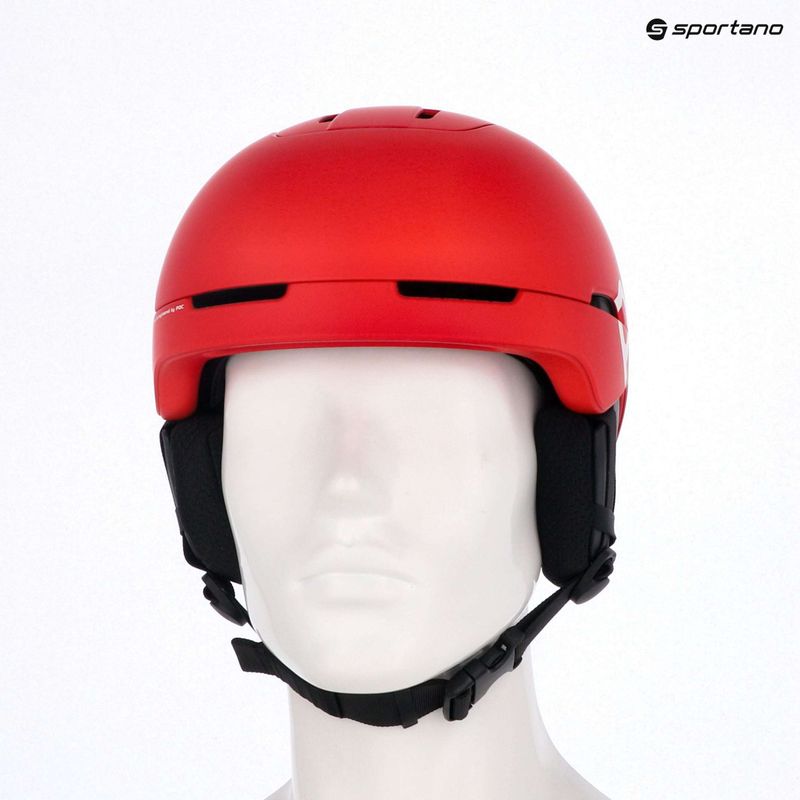 Cască de schi POC Obex BC MIPS prismane red matt 9