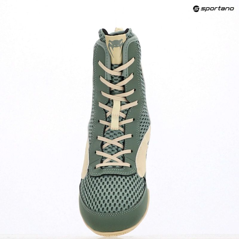 Încălțăminte de box pentru bărbați Venum Contender Boxing aqua green/ivory 12