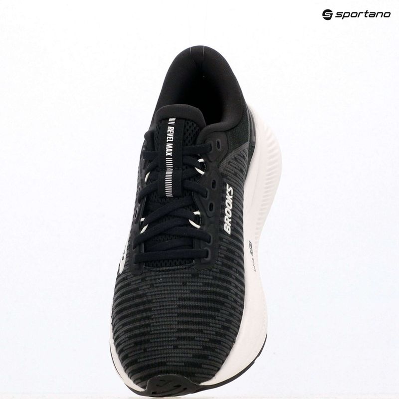 Încălțăminte de alergare pentru femei Brooks Revel Max black/grey/white 10