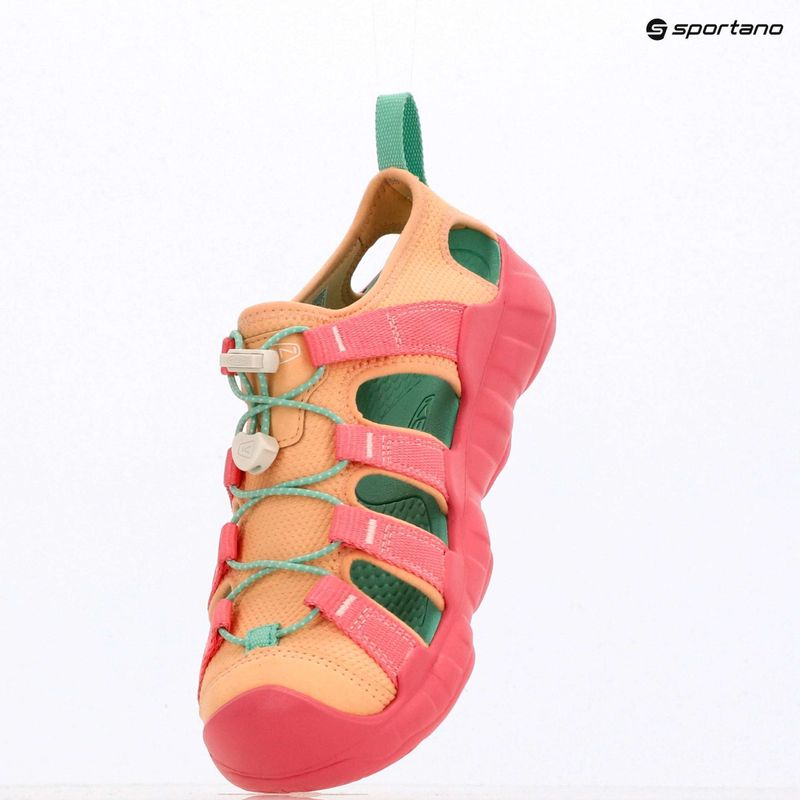 Sandale pentru copii KEEN Hyperport H2 pink lemonade/peach fuzz 9