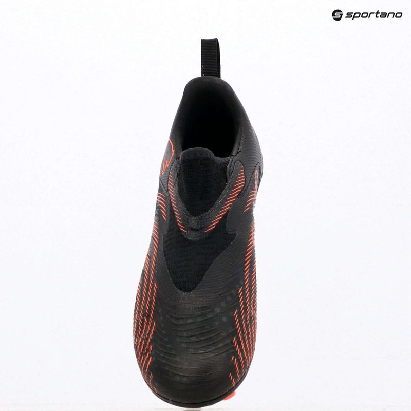 Încălțăminte de fotbal pentru copii PUMA Future 9 Match LL FG/AG Jr puma black/glowing red/strong grey 9