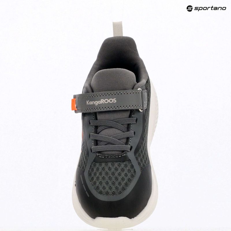 Încălțăminte pentru copii KangaROOS K-RDI Pebble EV steel grey/neon orange 9