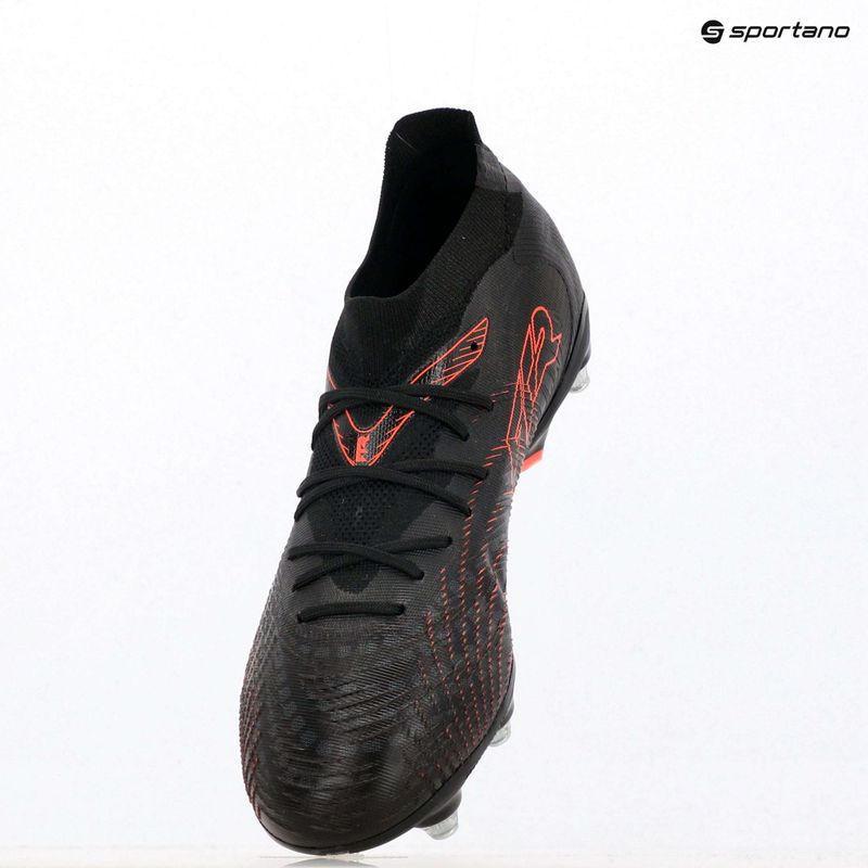 Încălțăminte de fotbal PUMA Future 9 Match MxSG puma black/glowing red/strong grey 11