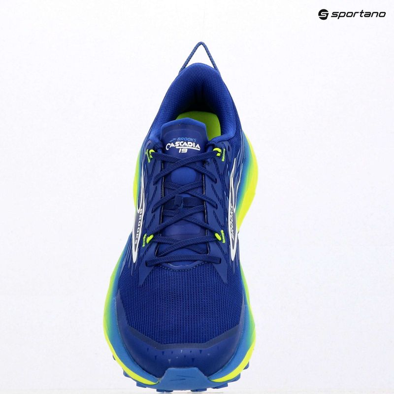 Încălțăminte de alergare pentru bărbați Brooks Cascadia 19 surf the web/nightlife/white 10