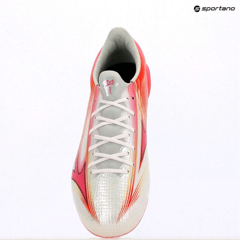 Încălțăminte de fotbal Mizuno Alpha III Japan AG white/fuchsia purple 10