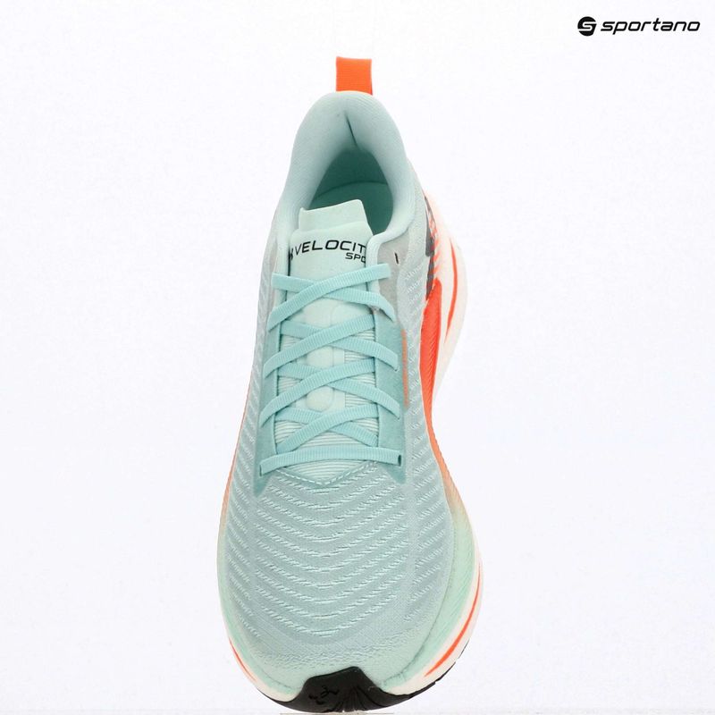 Încălțăminte de alergare pentru bărbați Under Armour Velociti SPD refresh mint/electric tangerine/mod gray 9