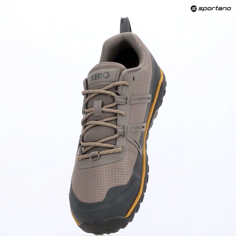 Încălțăminte barefoot pentru bărbați Xero Shoes Scrambler Trail Low WP driftwood/asphalt 9