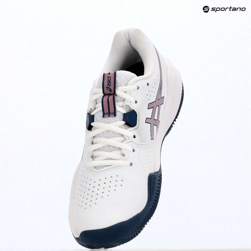 Încălțăminte de tenis pentru femei ASICS Gel-Challenger 15 Clay W white/taro purple 9