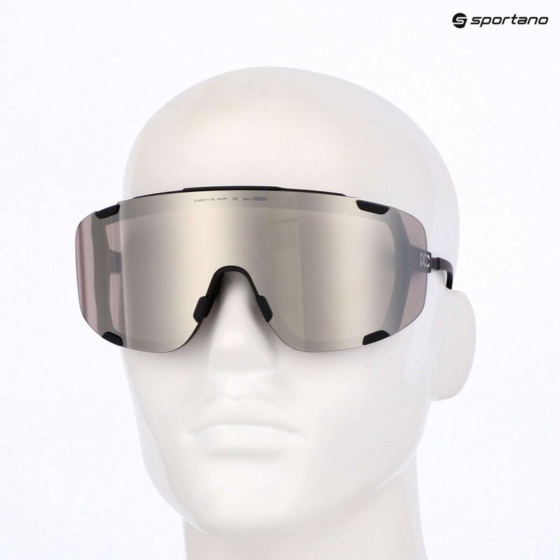Ochelari de soare POC Devour uranium black/clarity road/sunny silver 6