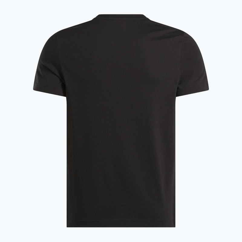 Tricou pentru bărbați Reebok Identity Small Logo Tee black/white/vector red 4