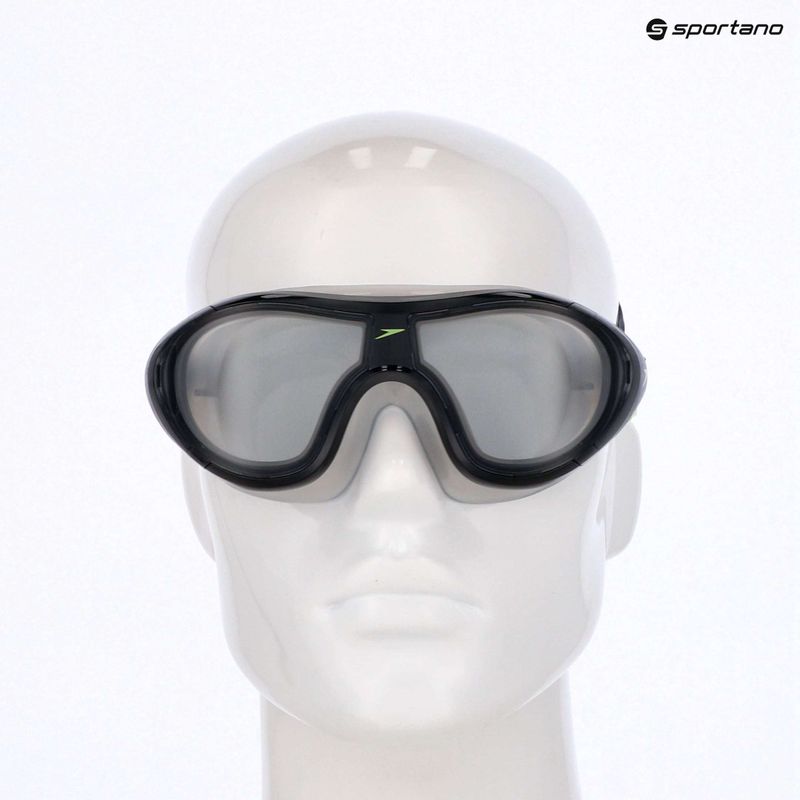 Mască de înot Speedo Biofuse 2.0 black / steel 9