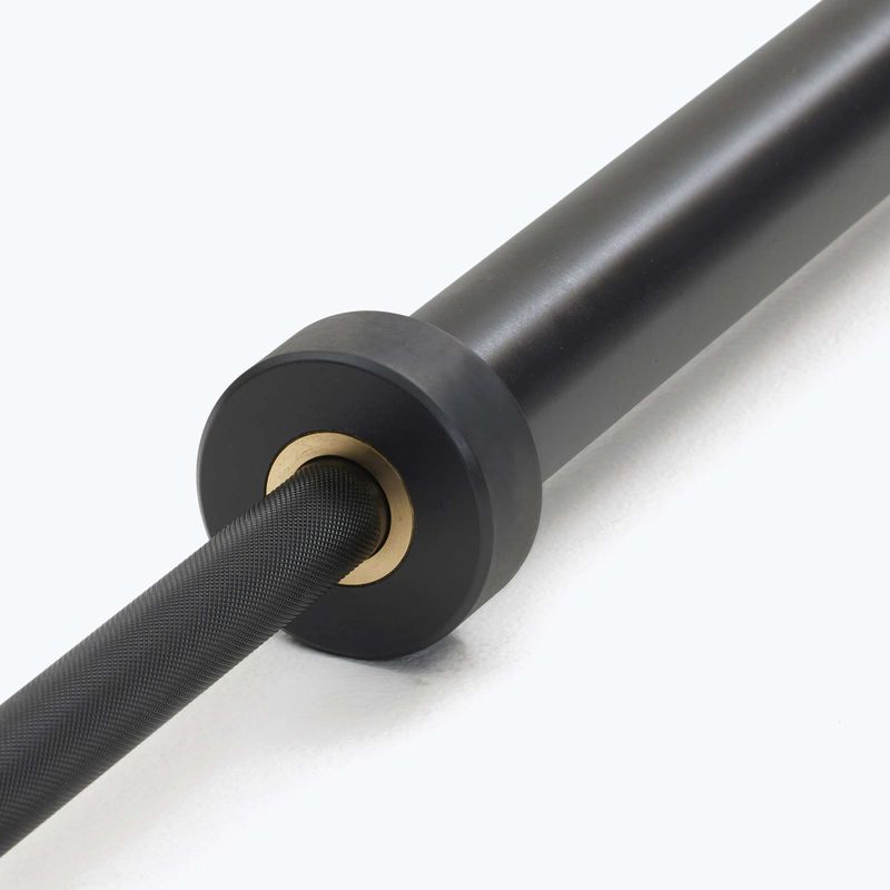 Bară dreaptă Nike Strength Coated Premium Barbell black just do it 7