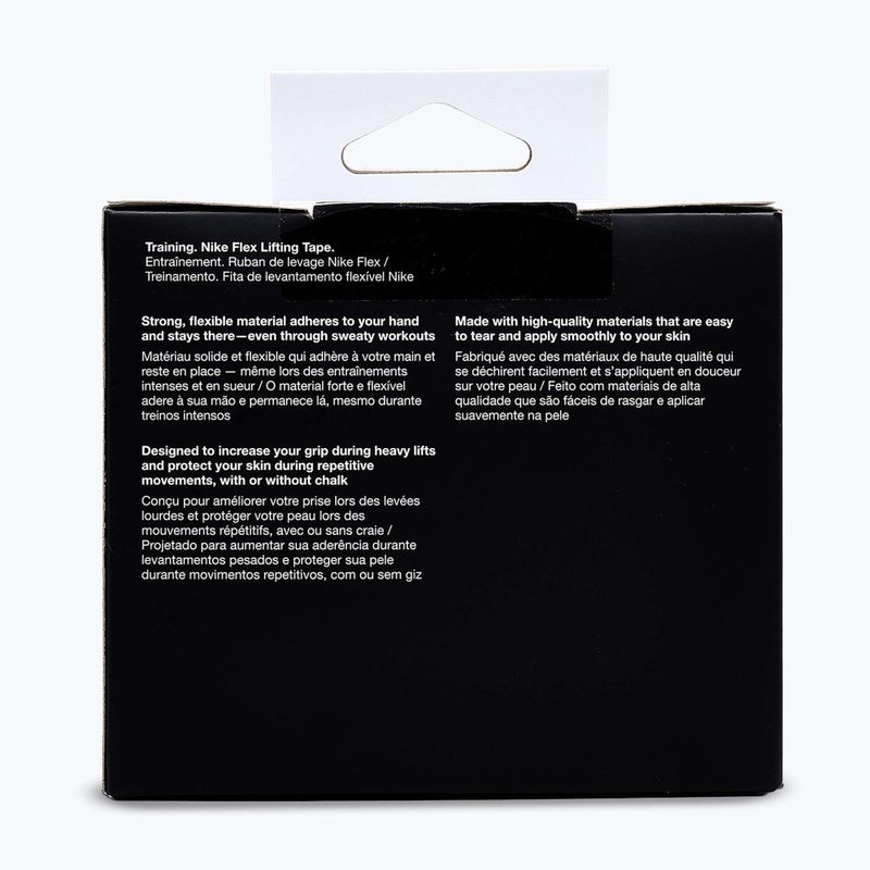 Bandaj elastic coeziv Nike Strenght Flex Lifting Tape black/white 3