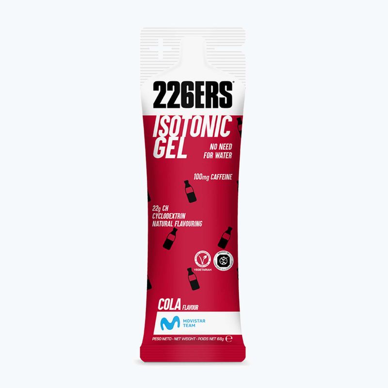 Set de geluri energetice 226ERS Isotonic Caffeine 24 szt. x 68 g cola 2