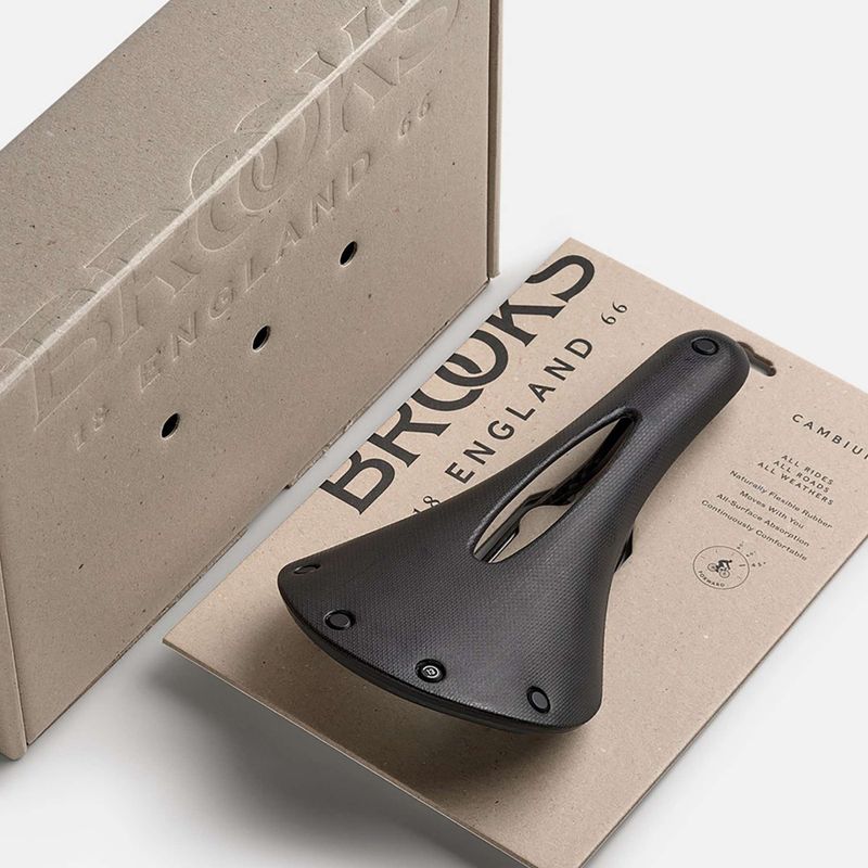 Șa de bicicletă Brooks England C13 Carved black 8