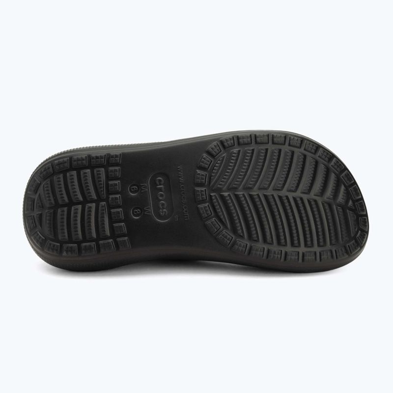 Papuci pentru femei Crocs Classic Crush Sandal black 4