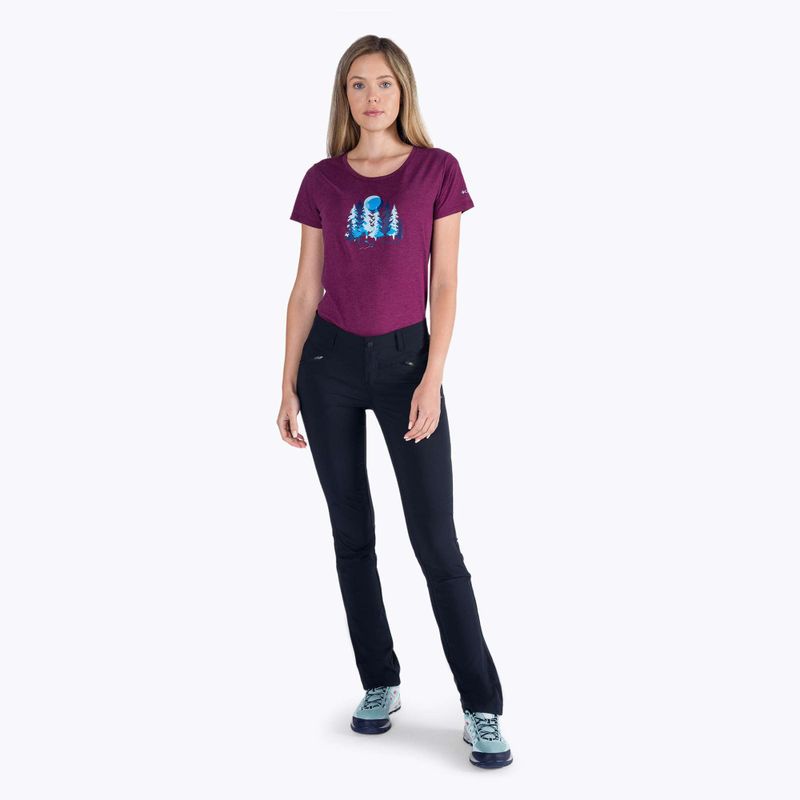 Columbia Peak to Point 12 pantaloni softshell pentru femei negru 1727601 6