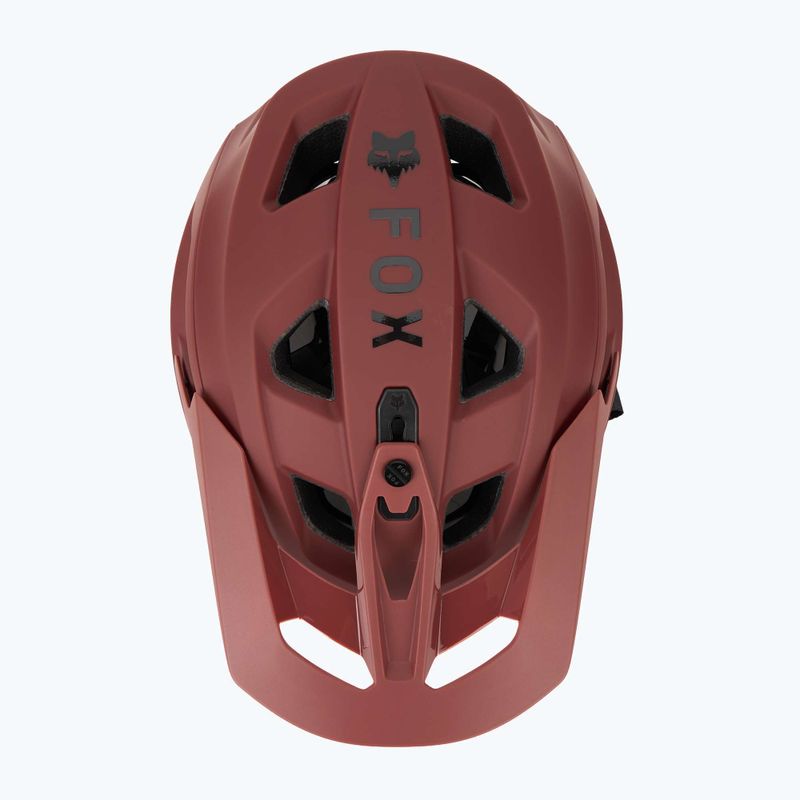 Cască de ciclism Fox Racing Speedframe Solid rust 6