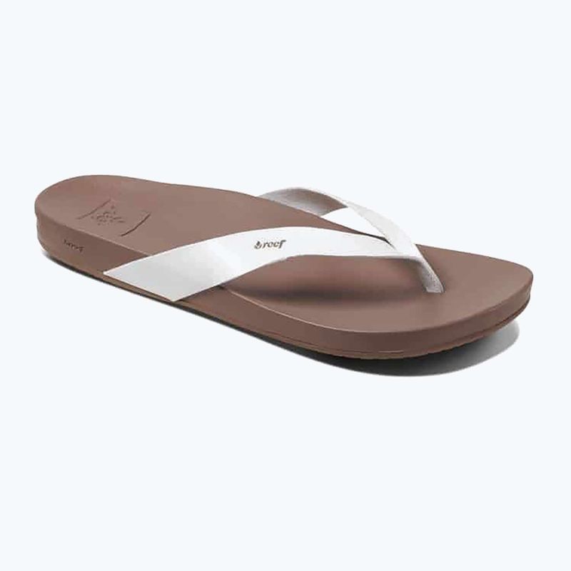 Papuci pentru femei REEF Cushion Cloud alb maro RF0A3FDSCLD 9
