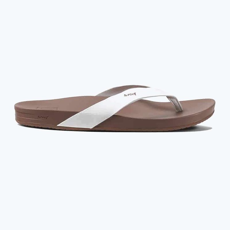 Papuci pentru femei REEF Cushion Cloud alb maro RF0A3FDSCLD 10