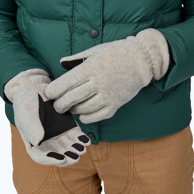 Mănuși de trekking Patagonia Synch oatmeal heather 3