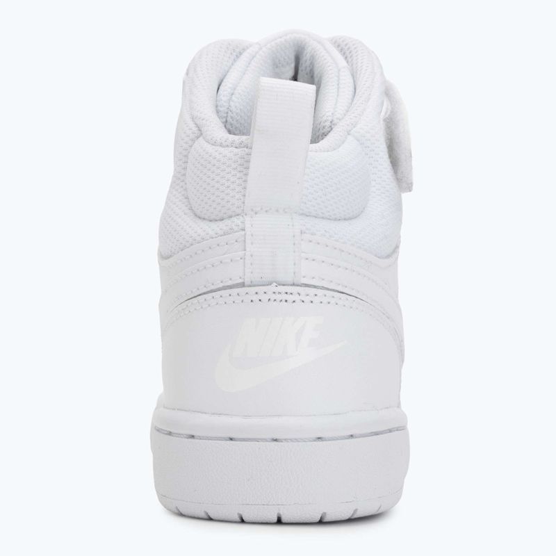 Pantofi Nike Court Borough Mid 2 alb/alb/alb 6