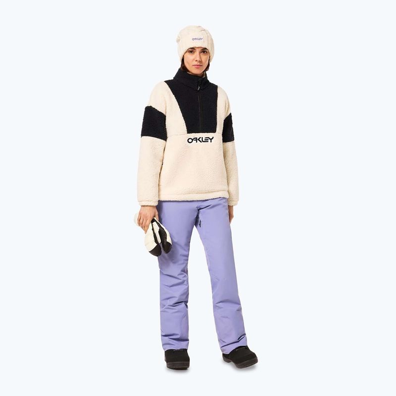 Bluză de snowboard pentru femei Tnp Ember Half Zip Rc Fleece arctic white 2