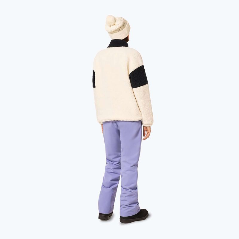 Bluză de snowboard pentru femei Tnp Ember Half Zip Rc Fleece arctic white 3