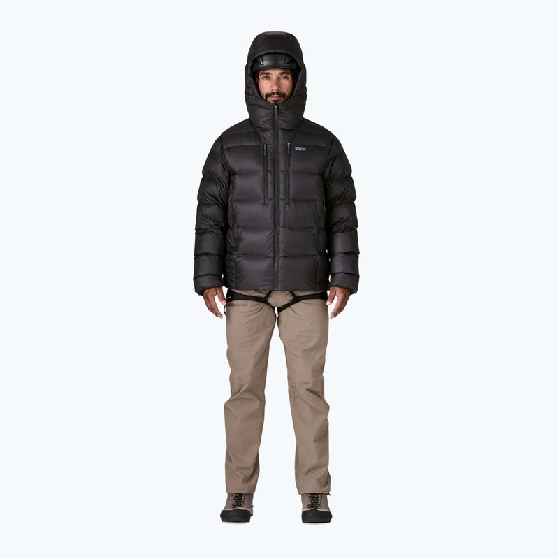 Geacă cu puf pentru bărbați Patagonia Fitz Roy Down Hoody black 2