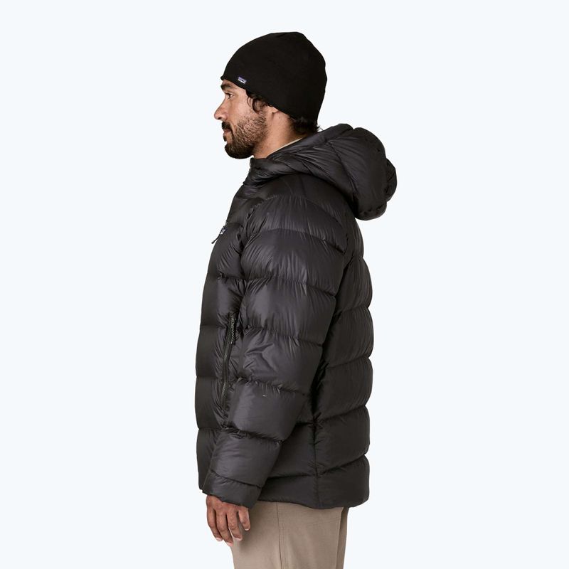 Geacă cu puf pentru bărbați Patagonia Fitz Roy Down Hoody black 4