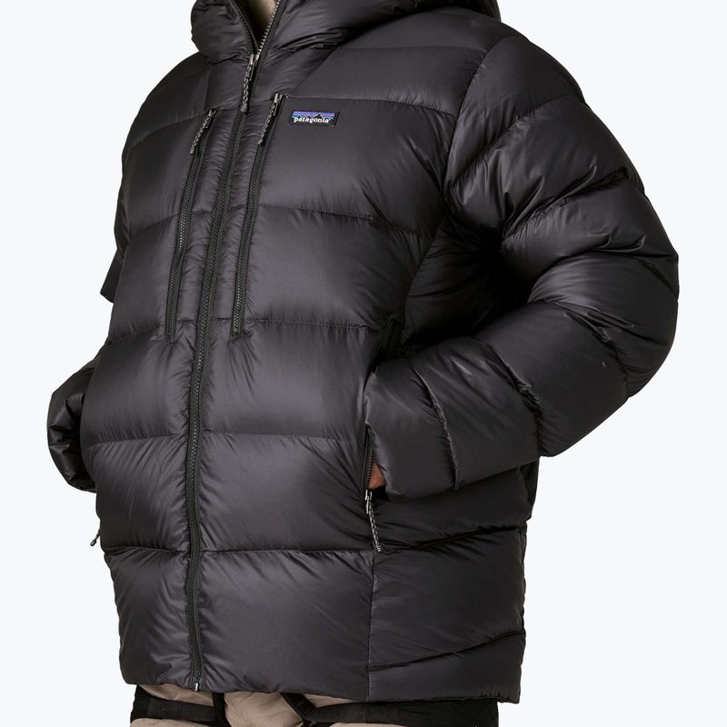 Geacă cu puf pentru bărbați Patagonia Fitz Roy Down Hoody black 6