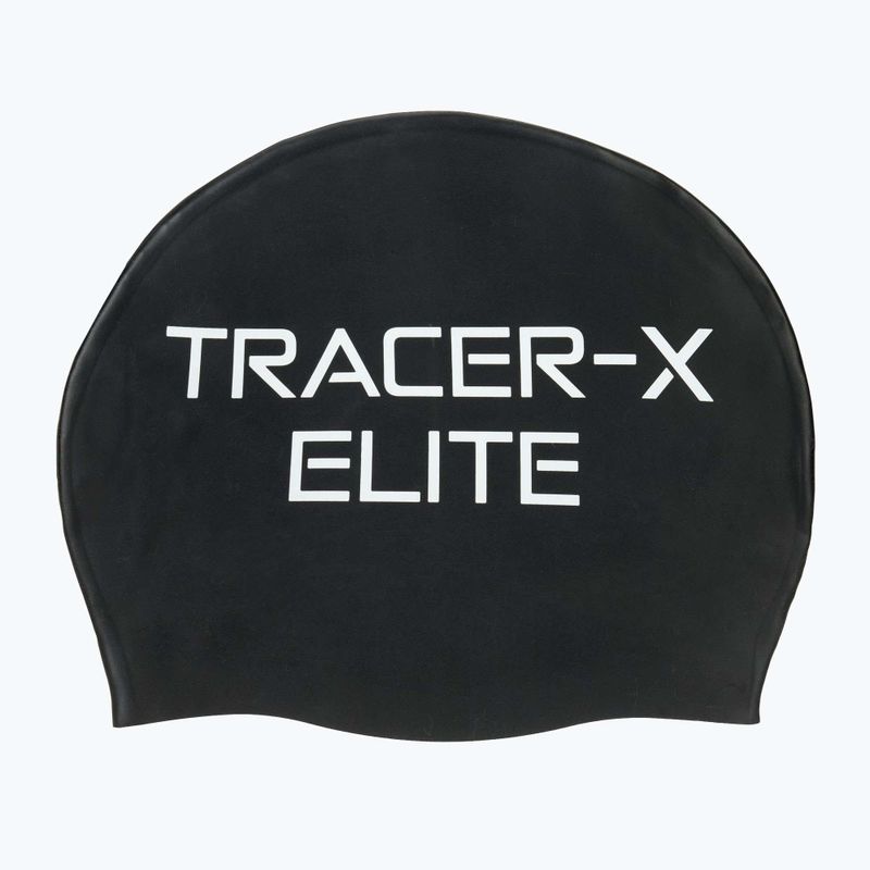 Ochelari de înot TYR Tracer-X Elite Racing Mirrored black/lime 6